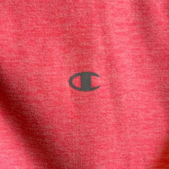 Bright pink champion zip up size small. - Picture 2 of 6